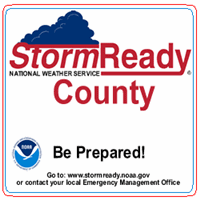 Storm Ready county - be prepared!